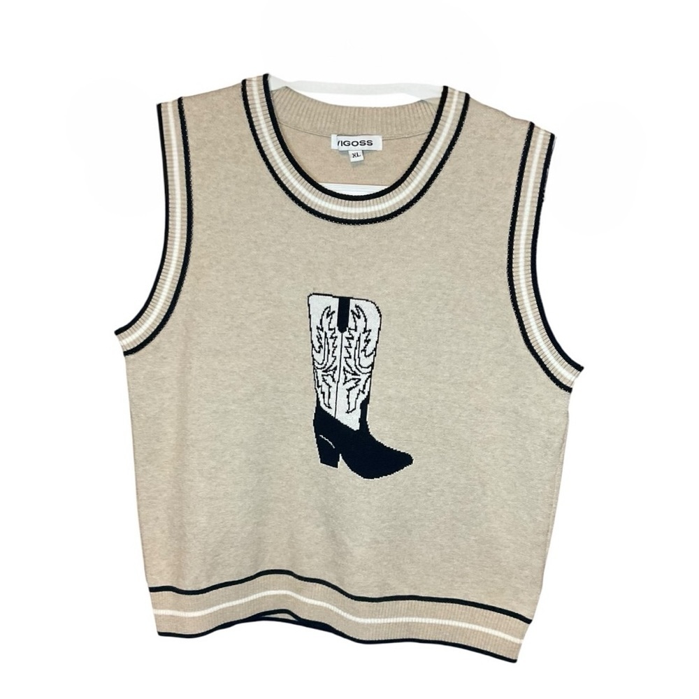 VIGOSS Sweater Vest Size Extra Large